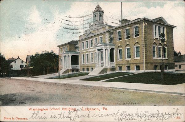 Washington School Building Lebanon Pennsylvania