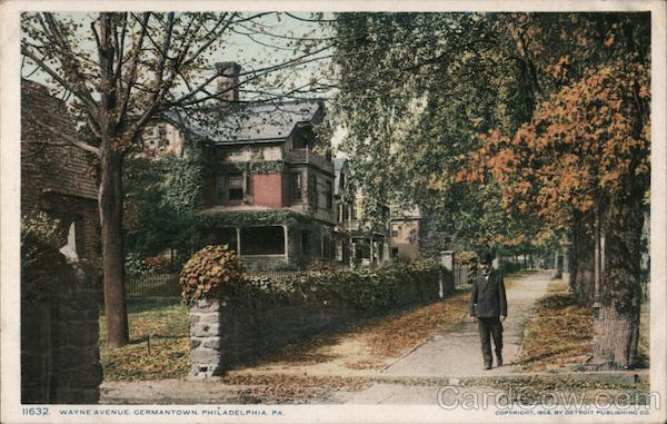 Wayne Avenue, Germantown Philadelphia Pennsylvania