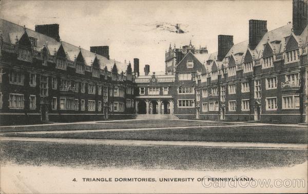 Triangle Dormitories - University of Pennsylvania Philadelphia