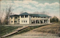 Hackensack Golf Club House New Jersey Postcard Postcard Postcard