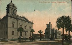 Court House and Armory Postcard