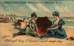 Greeings From Rockaway Beach Postcard