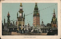 Luna Park Coney Island, NY Postcard Postcard Postcard