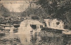 Scene in Sussex County Swartswood, NJ Postcard Postcard Postcard