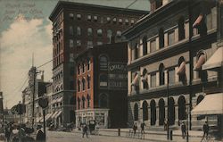 Church Street from Post Office Postcard