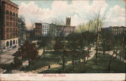 Court Square Postcard