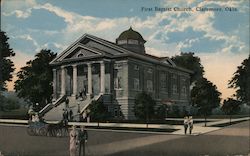 First Baptist Church Claremore, OK Postcard Postcard Postcard