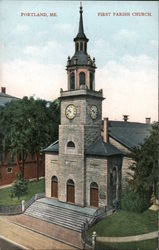 First Parish Chuech Postcard