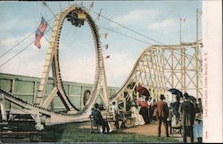 Loop the Loop Postcard