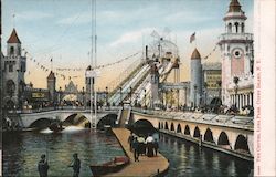 The Chutes, Luna Park Postcard