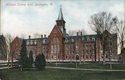 Williams Science Hall Burlington, VT Postcard Postcard Postcard