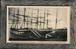 Shipping Scene Postcard