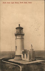 North Head Light House Ilwaco, WA Postcard Postcard Postcard