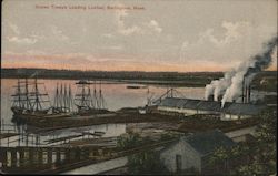 Ocean Tramps Loading Lumber Bellingham, WA Postcard Postcard Postcard