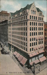 Cherry Street as seen from First Avenue Postcard