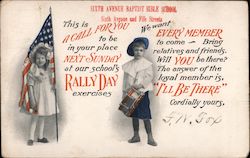 Sixth Avenue Baptist Bible School Postcard