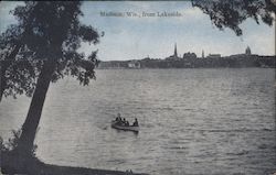 Lakeside View Postcard