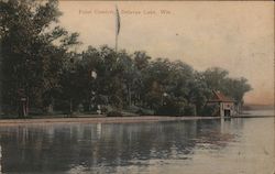 Point Comfort - Delavan Lake Postcard