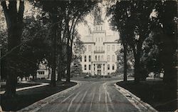 Main Entrance to State Normal School Postcard