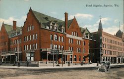 Hotel Superior Wisconsin Postcard Postcard Postcard