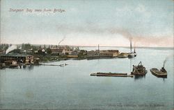 Sturgeon Bay Seen From Bridge Wisconsin Postcard Postcard Postcard