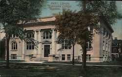 Library at Lawrence College Postcard