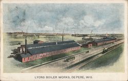 Lyons Boiler Works Postcard