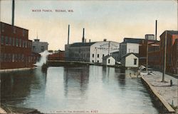 Water Power Neenah, WI Postcard Postcard Postcard