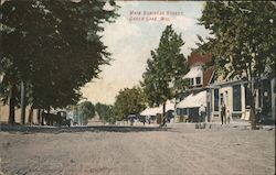 Main Business Street Postcard