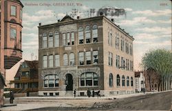 Business College Postcard