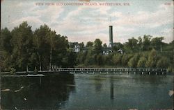 View from Old Concordia Island Postcard
