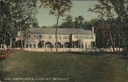 A.C. Bartlett Residence Postcard