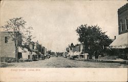 Street Scene Loyal, WI Postcard Postcard Postcard