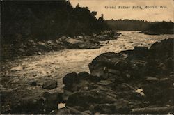 Grand Father Falls Postcard