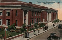 Partial View of Auditorium Postcard