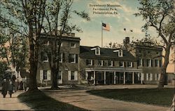 Strawberry Mansion at Fairmount Park Philadelphia, PA Postcard Postcard Postcard