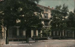 Fallon House Lock Haven, PA Postcard Postcard Postcard