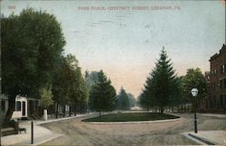 Park Place, Chestnut Street Postcard