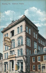 Orpheum Theatre Reading, PA Postcard Postcard Postcard