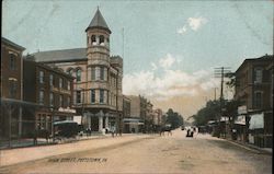 High Street Pottstown, PA Postcard Postcard Postcard