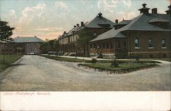 Plattsburgh Barracks Postcard