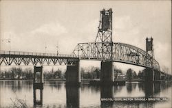 Bristol-Burlington Bridge Pennsylvania Postcard Postcard Postcard
