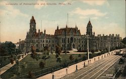 University of Pennsylvania and Grounds Postcard