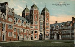 Dormitories - University of Pennsylvania Postcard
