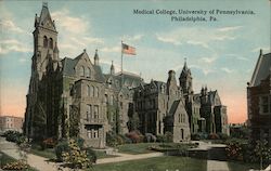 Medical College - University of Pennsylvania Philadelphia, PA Postcard Postcard Postcard
