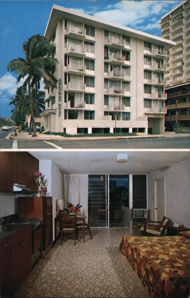 Holiday Surf Apartment Hotel Honolulu Hawaii