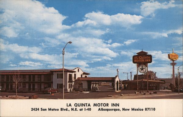 LA Quinta Motor Inn Albuquerque New Mexico