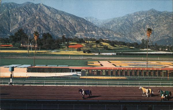 Familiar Santa Anita Scene California
