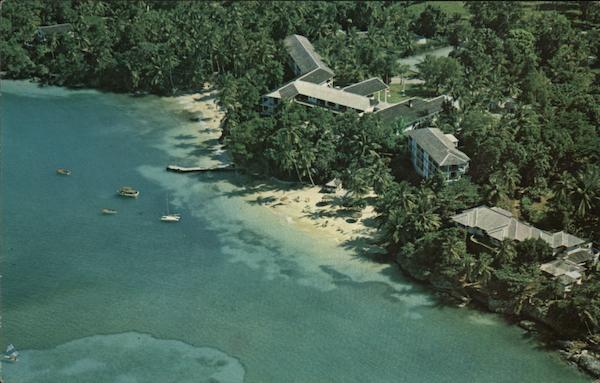 Plantation Inn Twin Beaches and Grounds Ocho Rios Jamaica