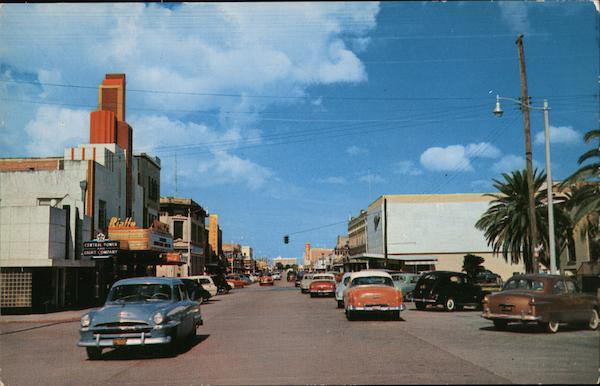 Main Street of Kingsville, Texas